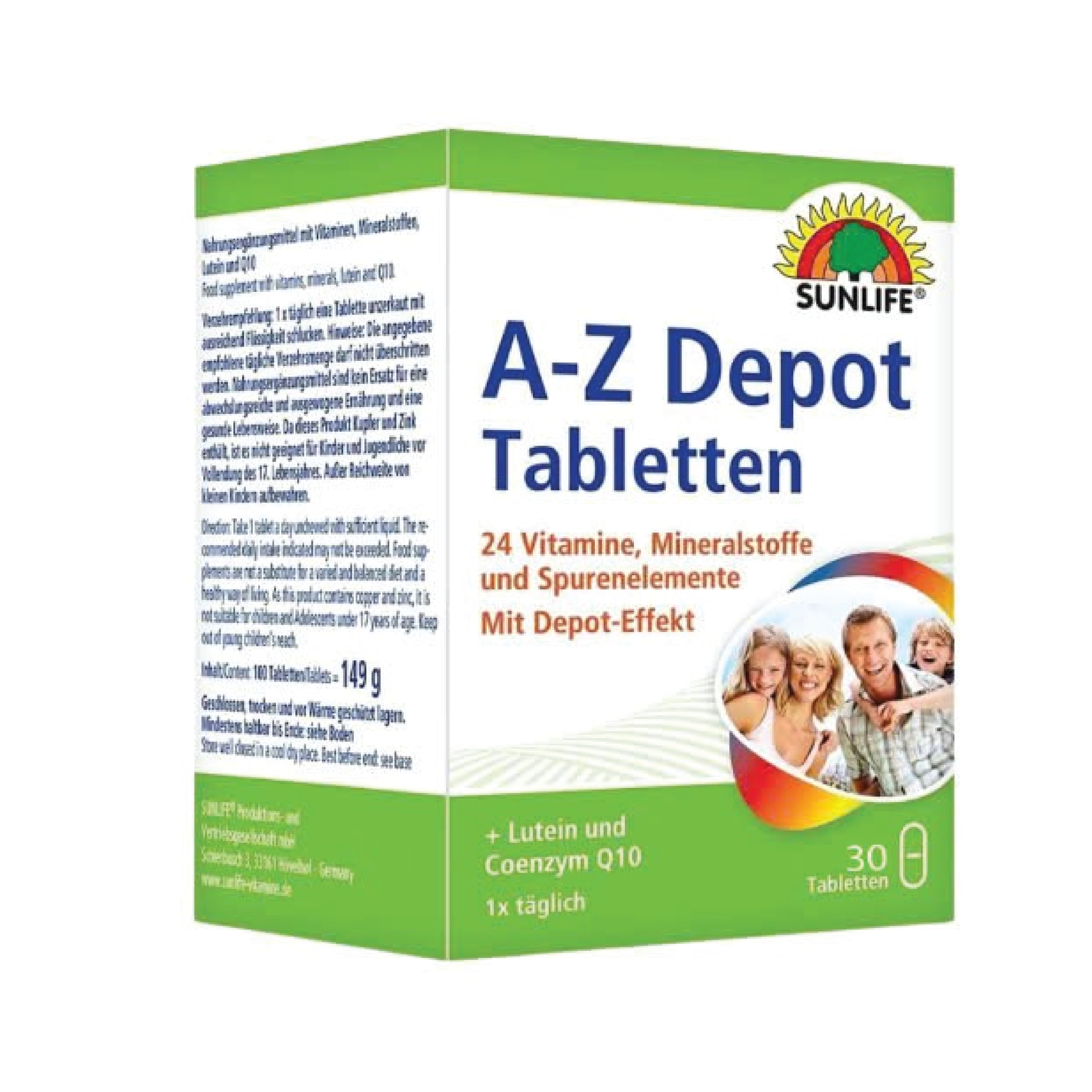 Ảnh Thực phẩm bảo vệ sức khỏe Sunlife A-Z Depot tablets