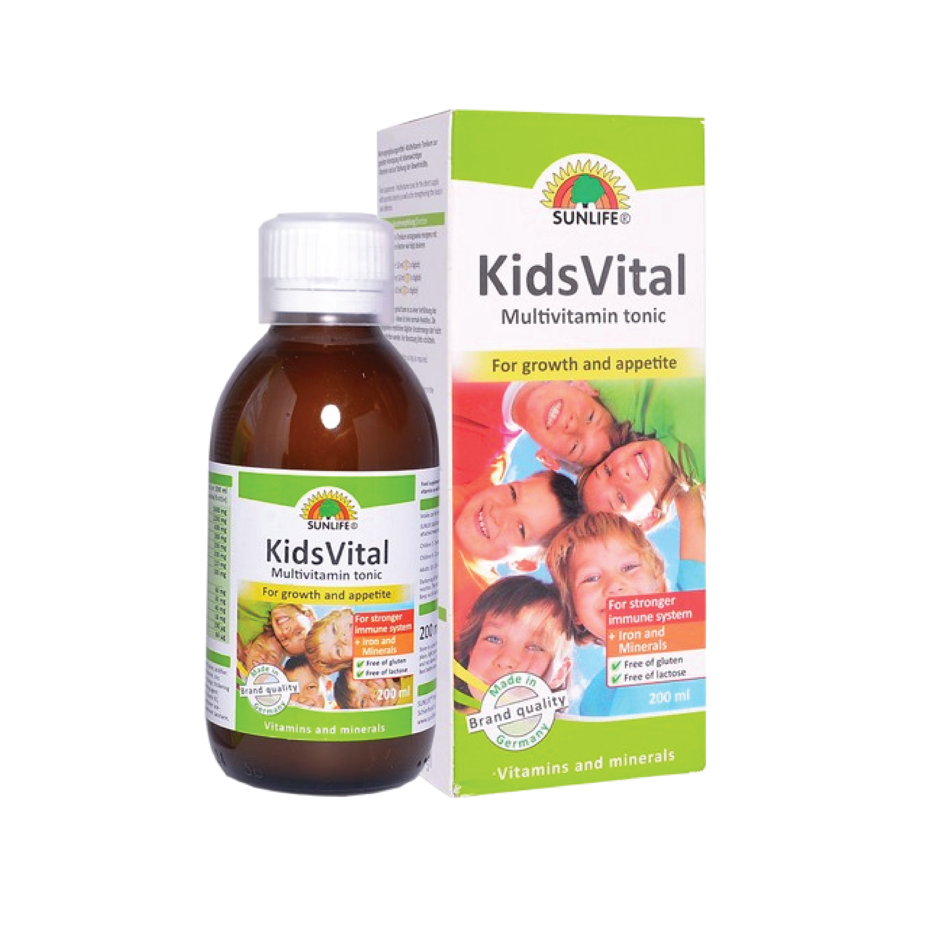 Ảnh Thực phẩm bảo vệ sức khỏe Sunlife Kids Vital Multi Tonic